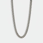 Miami Cuban Link Zincir - 12mm - Gümüş-Renk