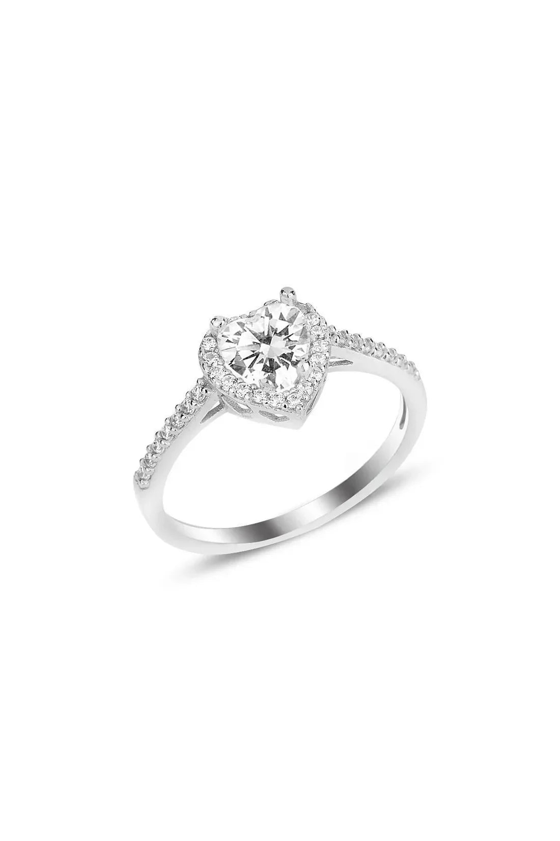 Kalp Set Beyaz Işıltı