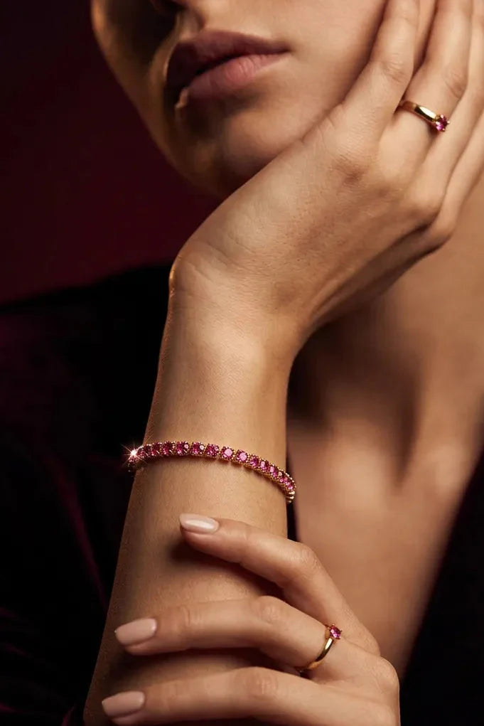 Pembe Zirkon Su Yolu 2 mm Zirkon