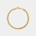 5mm Halat Bileklik - Gold