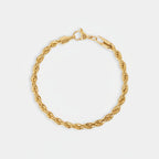 5mm Halat Bileklik - Gold