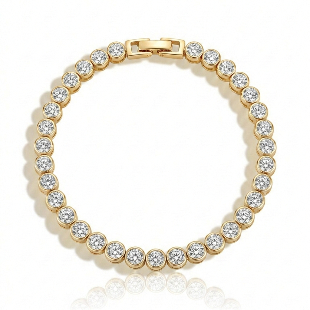 Işıklı Kutulu Premium Zirkon Taşlı Tasarım