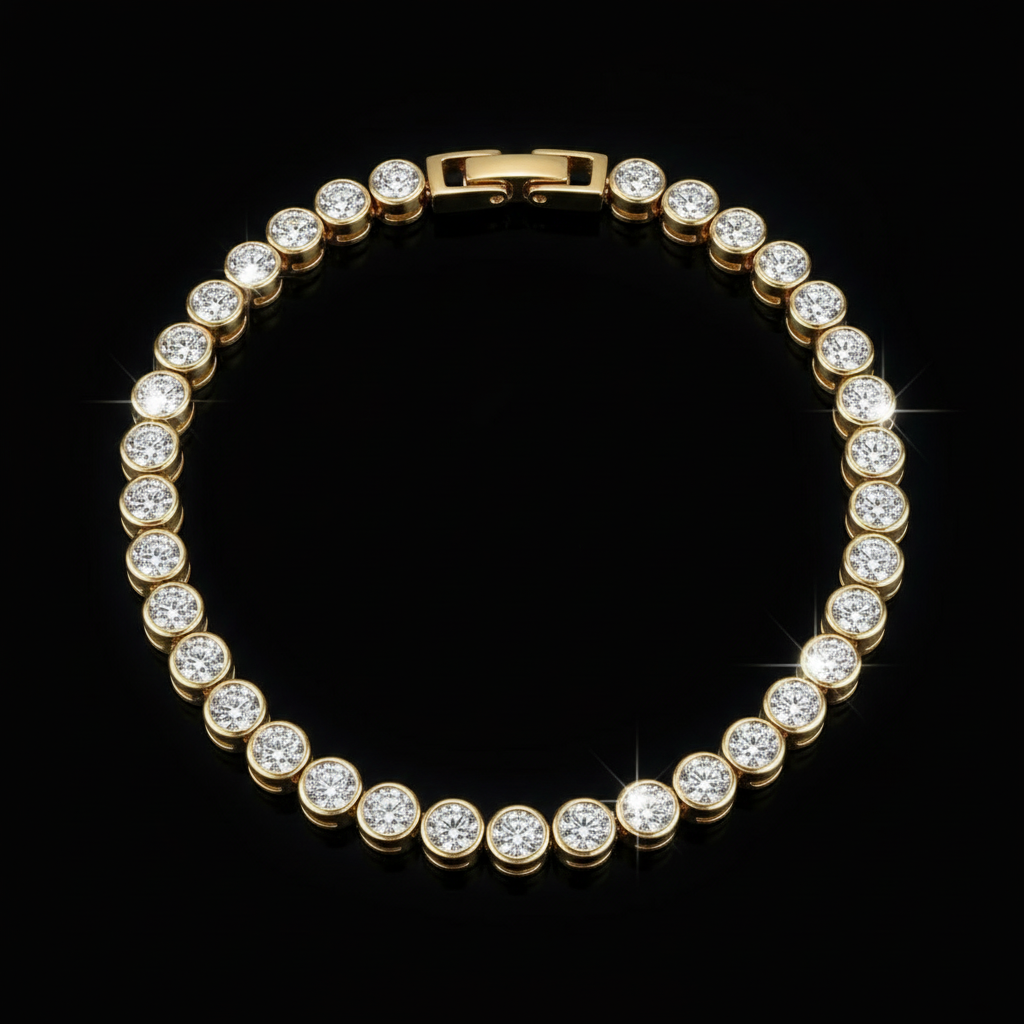 Işıklı Kutulu Premium Zirkon Taşlı Tasarım