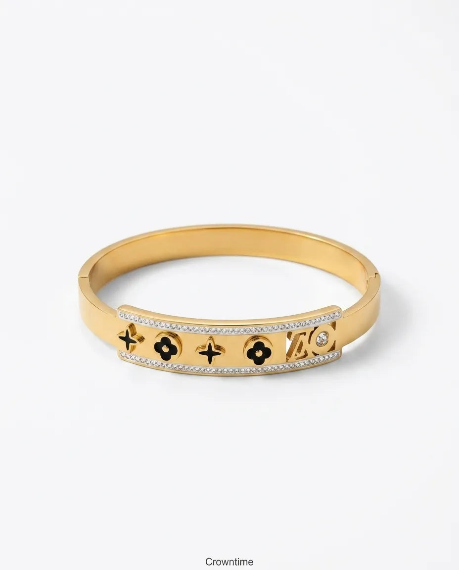 18k gold kaplama kelepçe