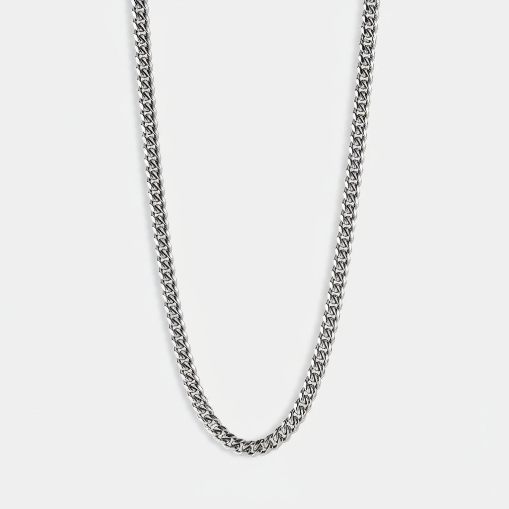 Miami Cuban Chain - 8mm - White