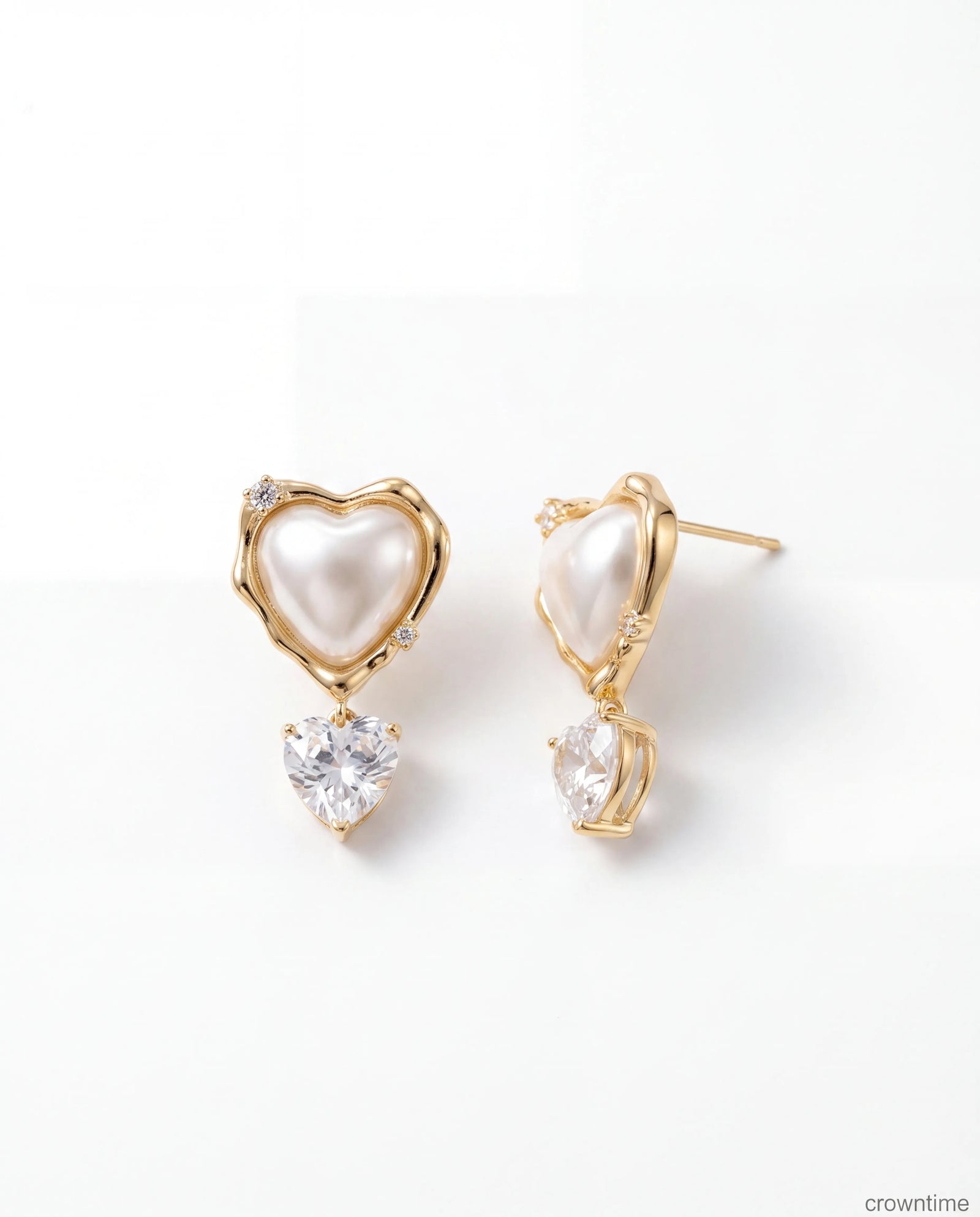 18K Altın Kaplama Küpe – Model KP-35