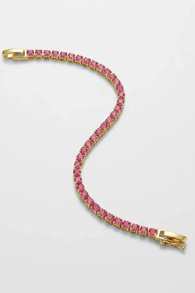 Pembe Zirkon Su Yolu 2 mm Zirkon