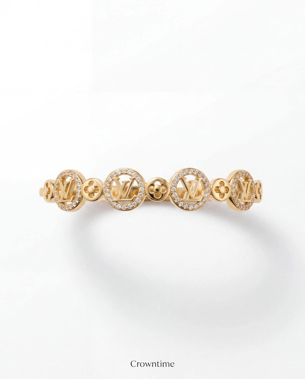 LVV 18k gold kaplama kelepçe
