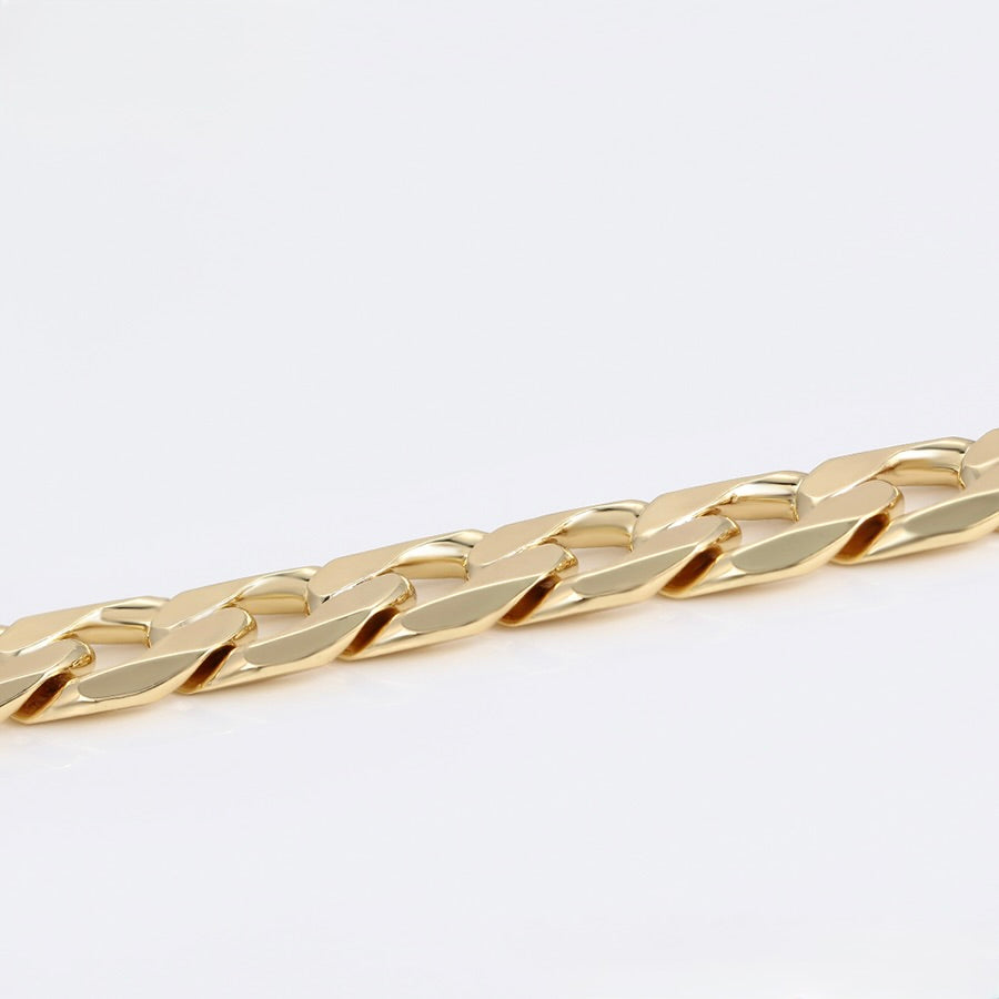 Premium 14K Gold Kaplama Paslanmaz Çelik Zincir Aksesuar