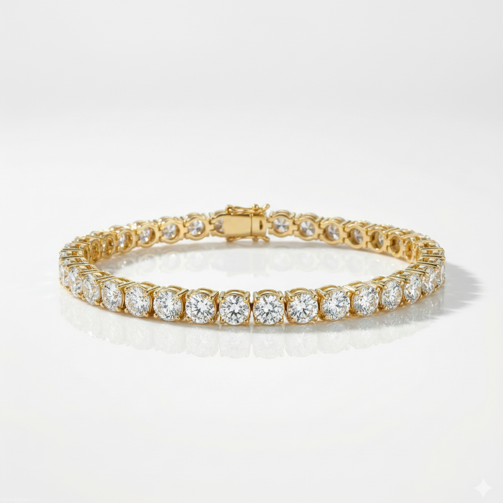 Zirkon Su Yolu Bileklik