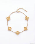 Yonca Bileklik Full-Gold