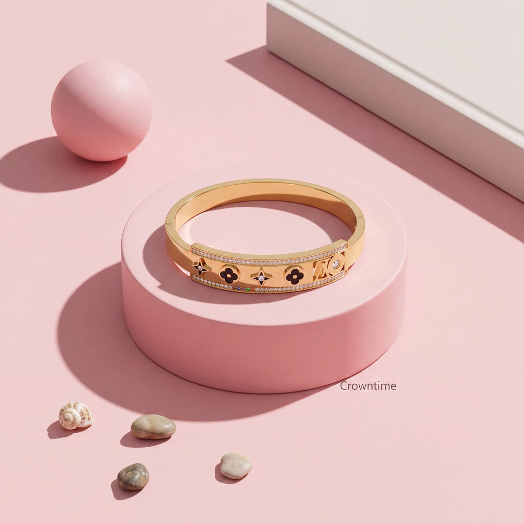 18k gold kaplama kelepçe