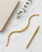 Luxury  Bileklik – 316L Çelik 14K Altın Kaplama UNİSex