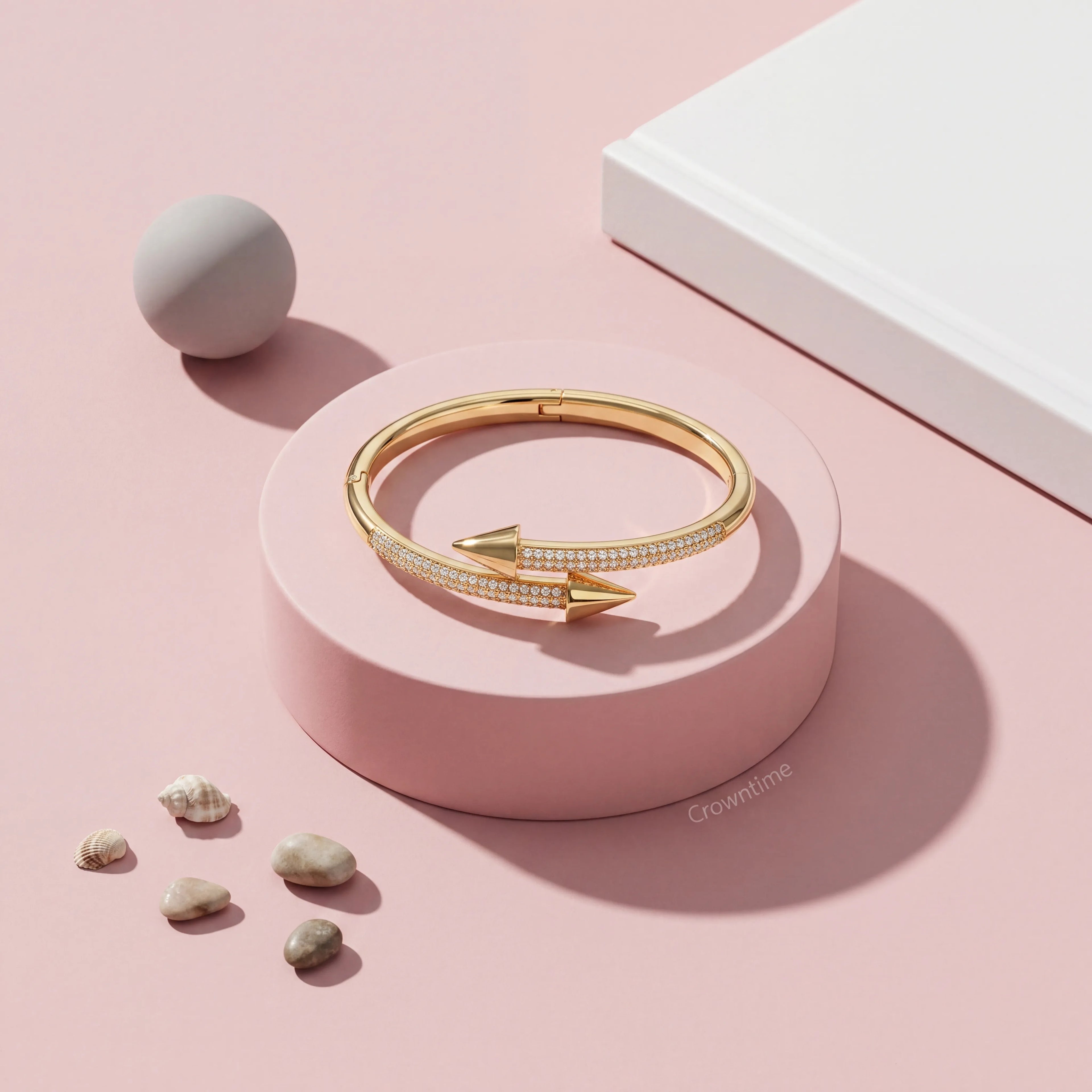 Lovv 18k gold kaplama kelepçe