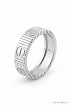 Yeni Lovv Çelik Yüzük White Gold 14k Kaplama (Taşsız)