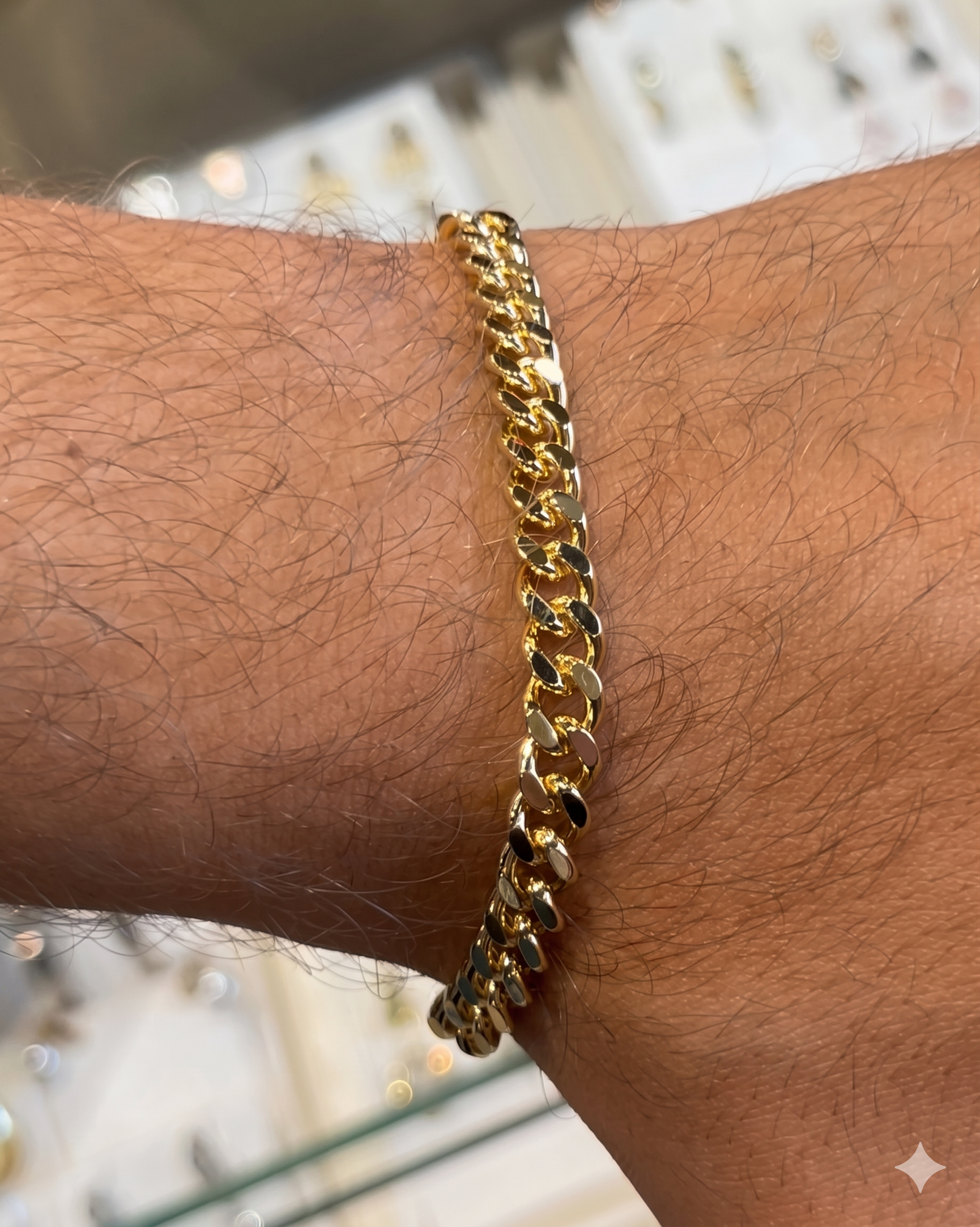 Parla Aksesuar Küba Bileklik Premium Çelik 6mm