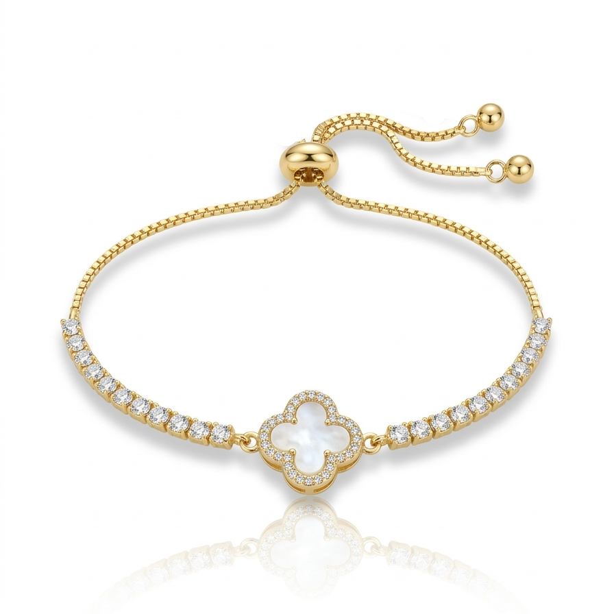 Ayarlanabilir Gümüş Kaplama Bileklik – VIP Asansör Mekanizmalı