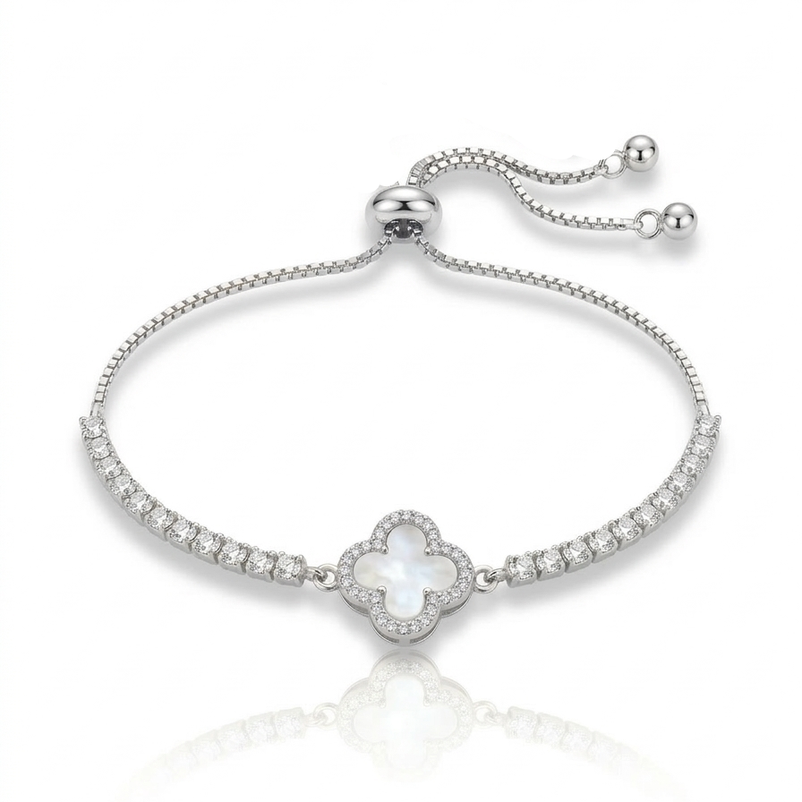 Ayarlanabilir Gümüş Kaplama Bileklik – VIP Asansör Mekanizmalı