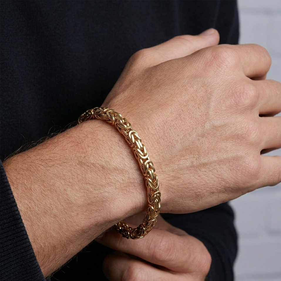 Kral Zincir Bileklik – 8mm