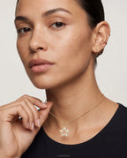 Star zirkon taşlı kolye
