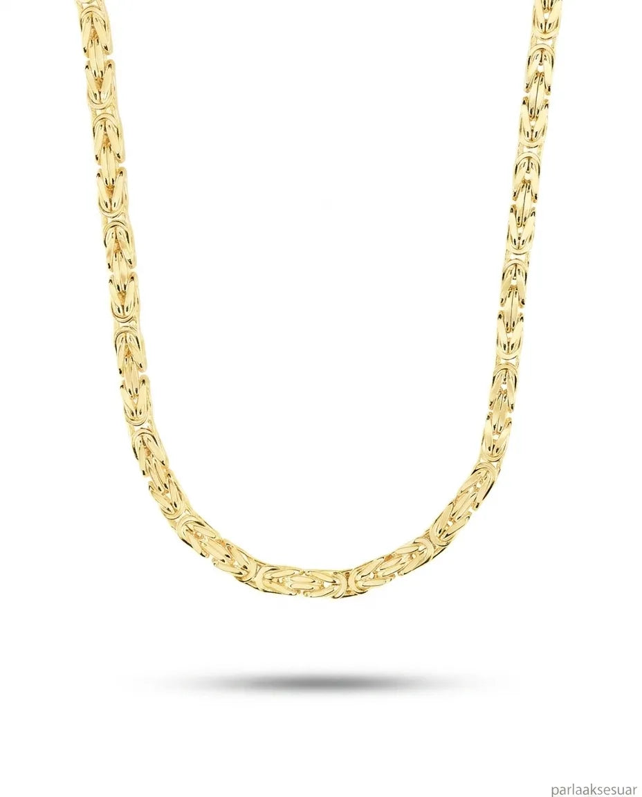 Kral Gold Zincir kolye – 8mm