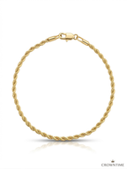 Halat+Figaro Premium 14k Altın Kaplama 2Li Set