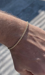 Halat+Figaro Premium 14k Altın Kaplama 2Li Set
