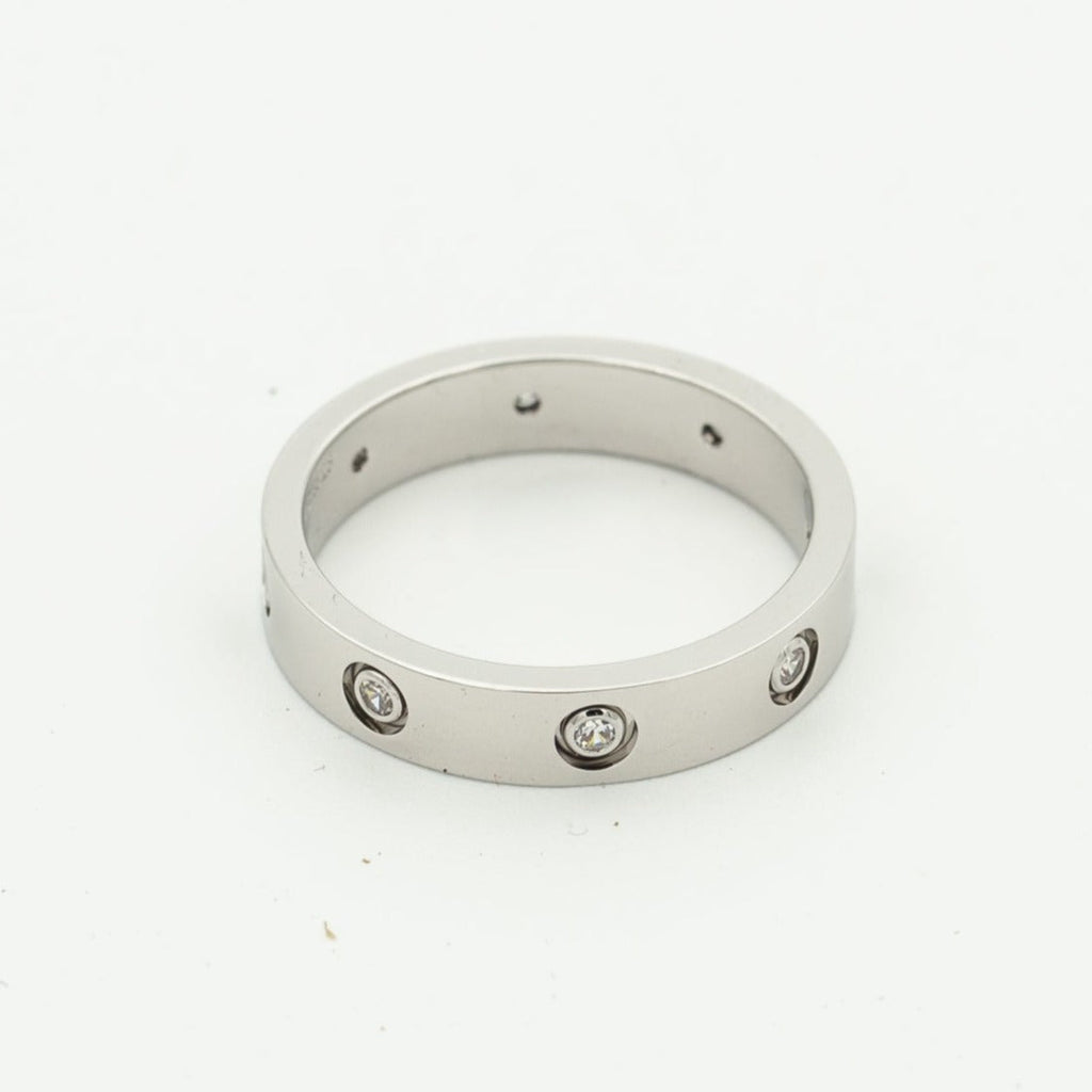 Aşk RING 3.6MM 8 DIAMONDS