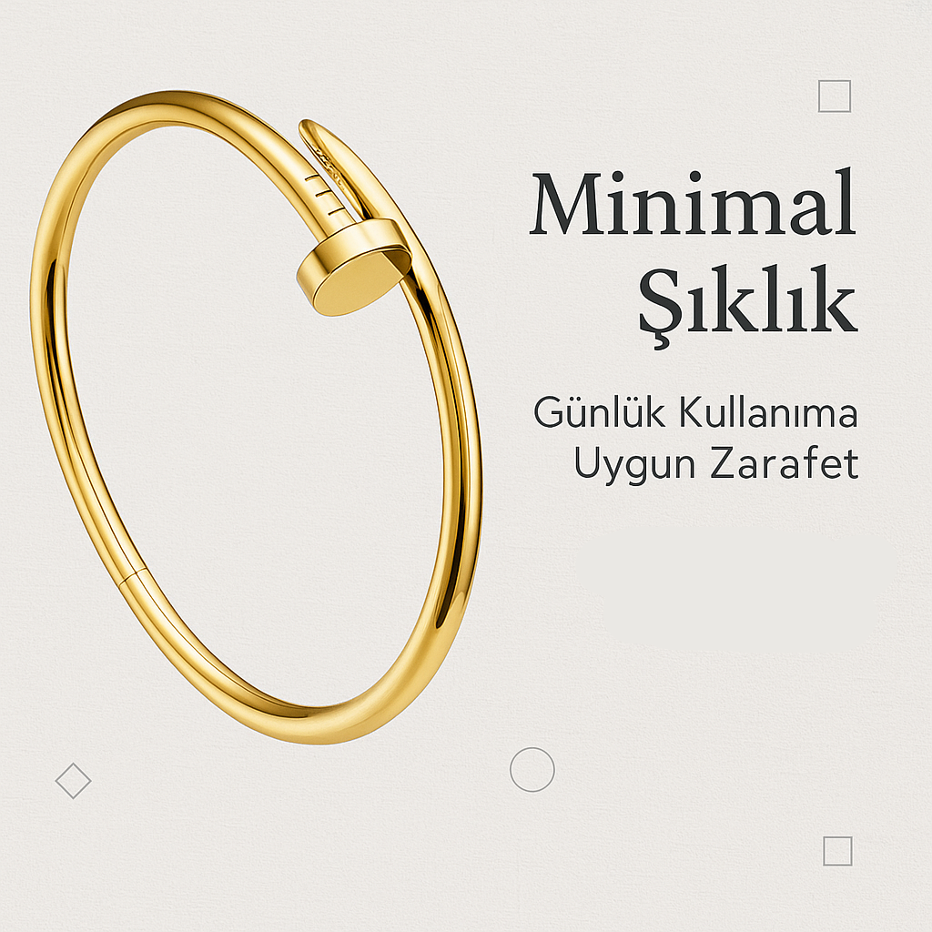 Çivi Bileklik Unisex Bay-Bayan