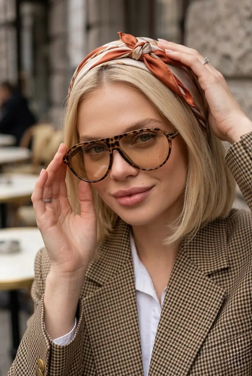 Clara Damla Vintage Kadın Güneş Gözlüğü 11 Renk | Parla Aksesuar