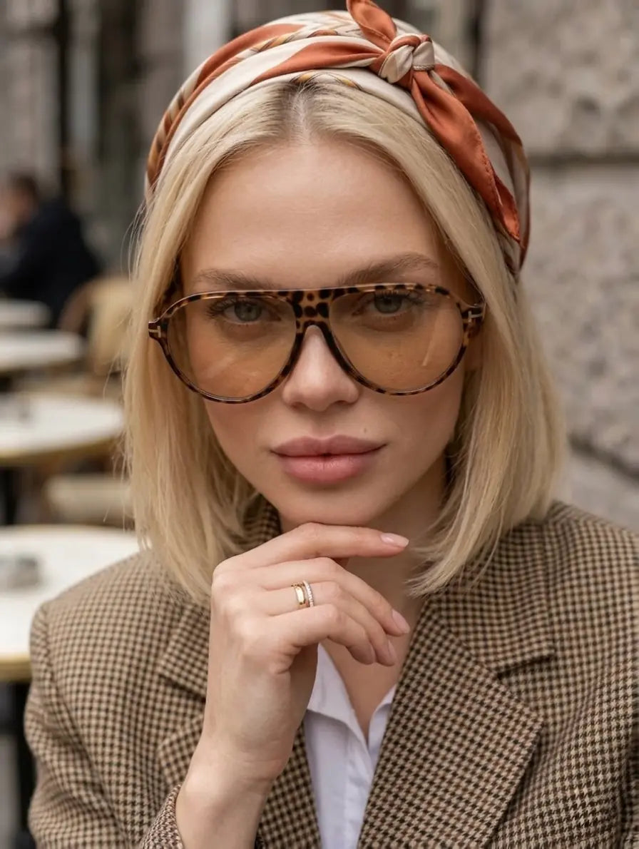 Clara Damla Vintage Kadın Güneş Gözlüğü 11 Renk | Parla Aksesuar