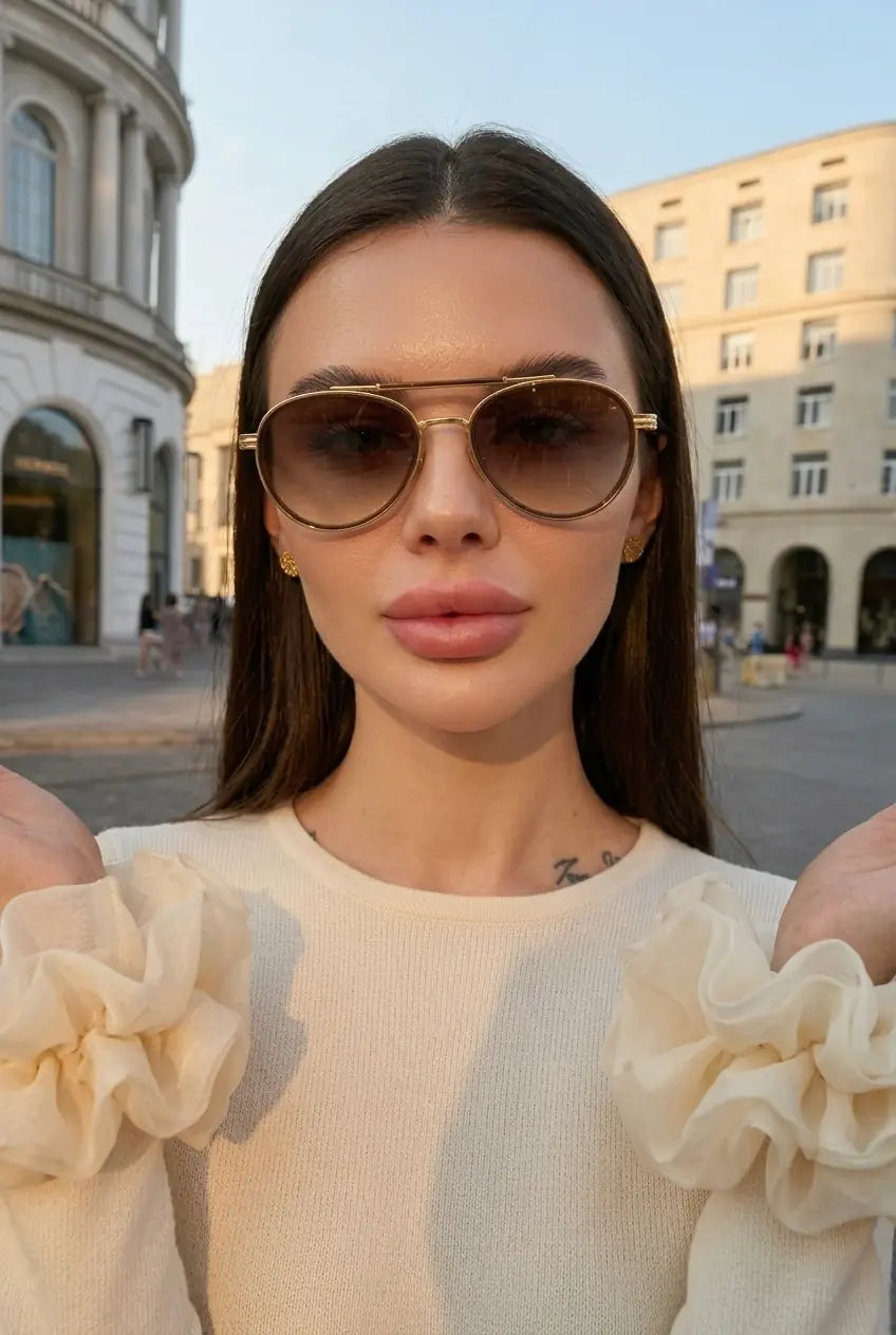 Damla Milano İthal Unisex Güneş Gözlüğü - Parla Aksesuar