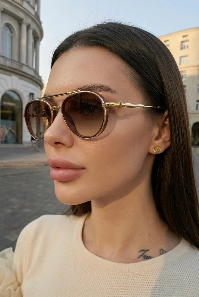 Damla Milano İthal Unisex Güneş Gözlüğü | Parla Aksesuar