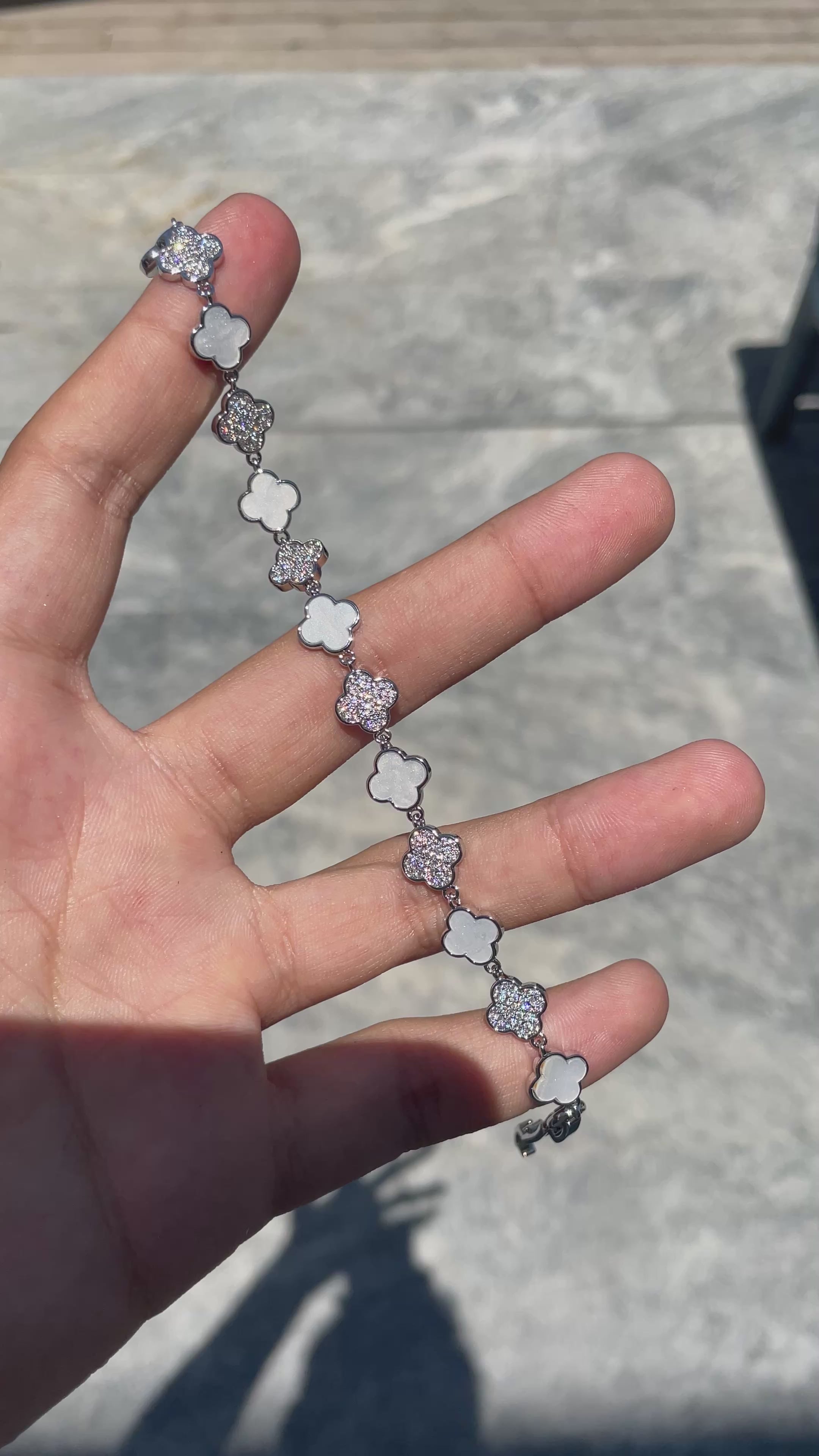 Zirkon Taşlı premium bileklik