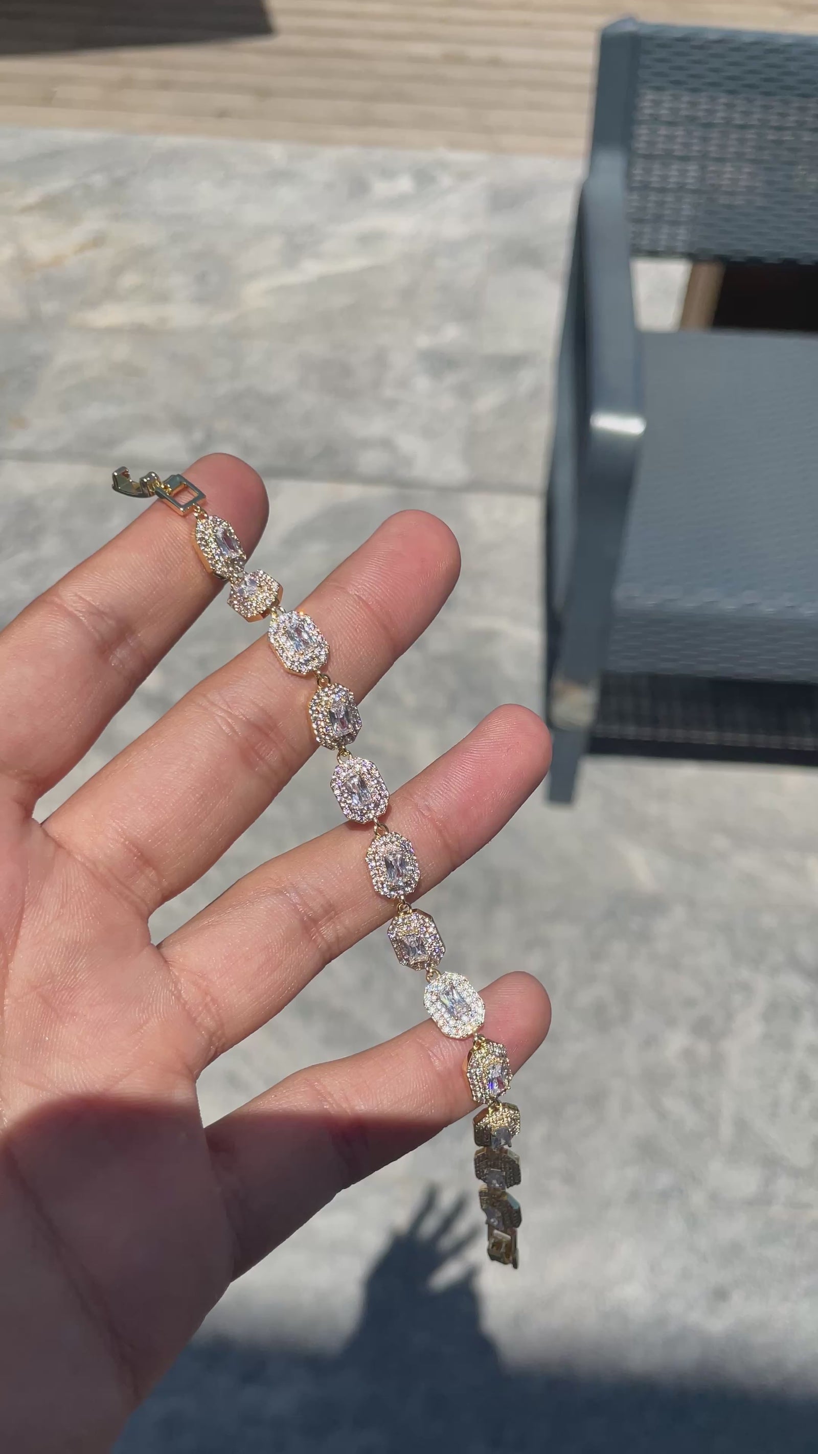 Parla Aksesuar Erkek Halat Kolye Çelik 14K Altın Kaplama 8mm