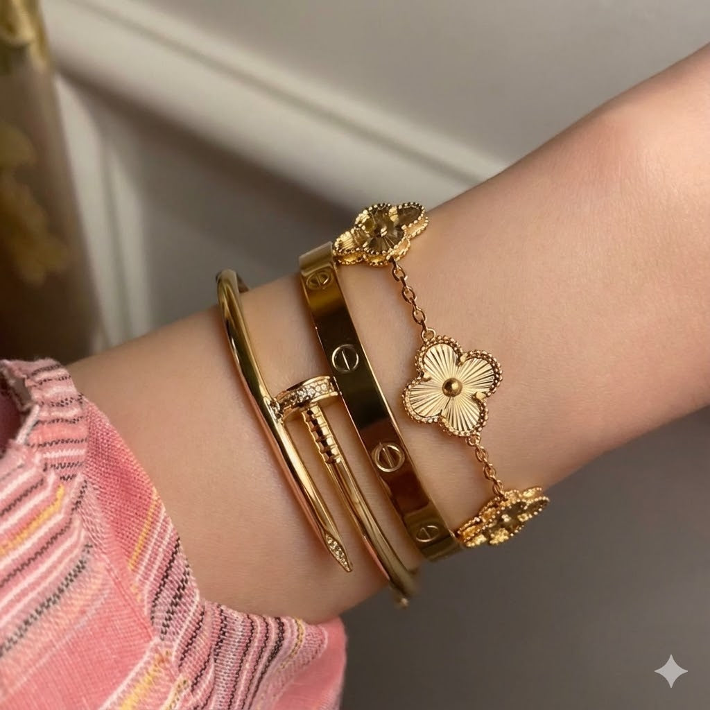 3'Lü Efsane- Lovv+Çivi & Yonca Bileklik